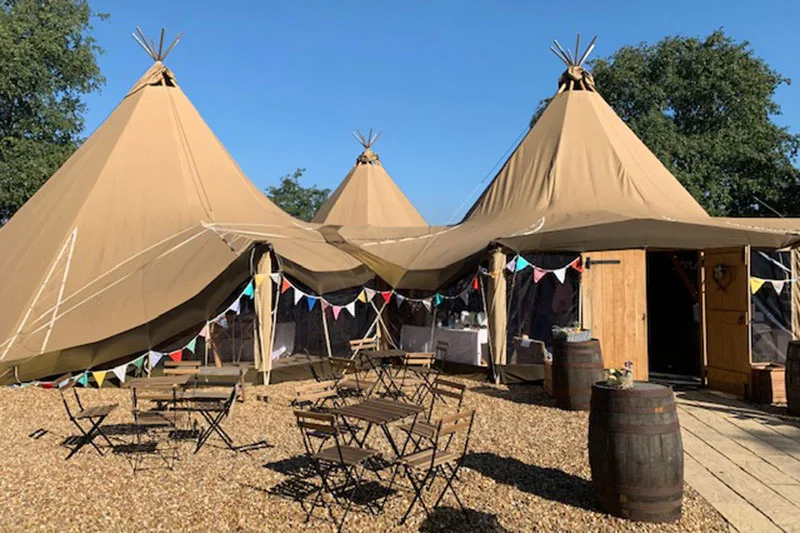 Kielder tipi weddings