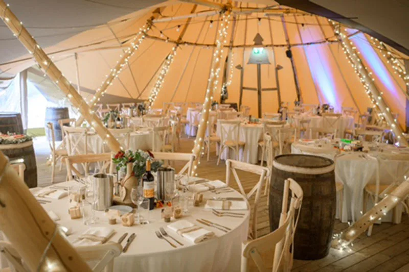 Kielder tipi weddings