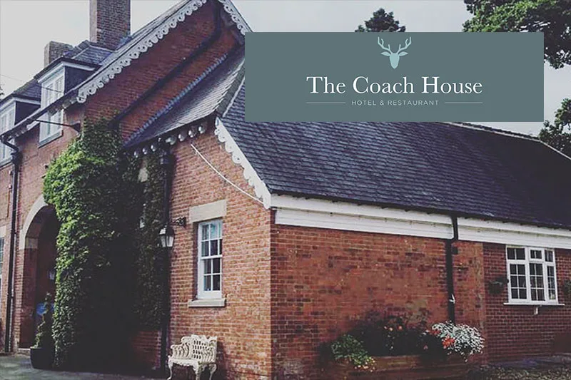 The coach house otterburn with logo
